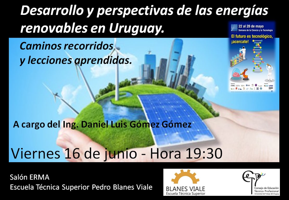 Desarrollo y Perspectivas de las Energías Renovables en Uruguar Desarrollo y Perspectivas de las Energías Renovables en Uruguar