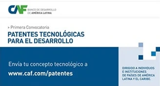CAF en innovación tecnológica -patentes para el desarrollo-