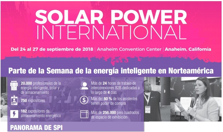 Semana dela energía inteligente en  Norteamérica – Del 24 al 27 de septiembre de 2018