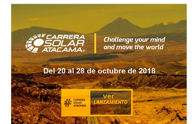 Lanzamiento Carrera Solar Atacama 2018